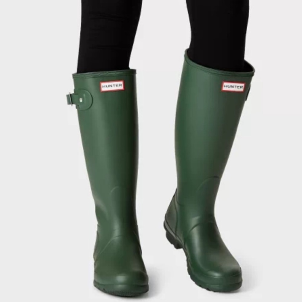 NWT Tall Original Hunter Rain Boots Size 8